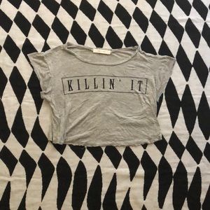 Killing it Crop Top